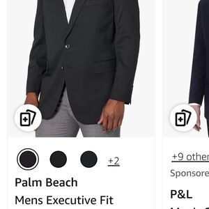 Men's Classic Black Suit